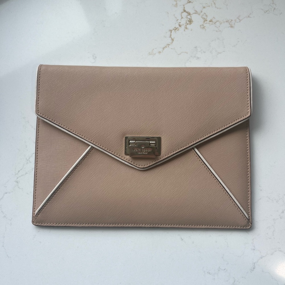Kate Spade Nude Clutch